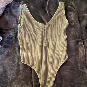 V-neck Bodysuit